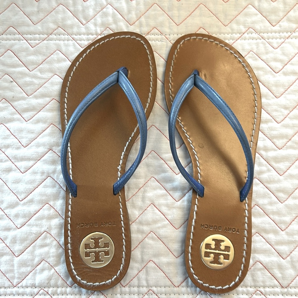 Tory Burch leather strap sandals